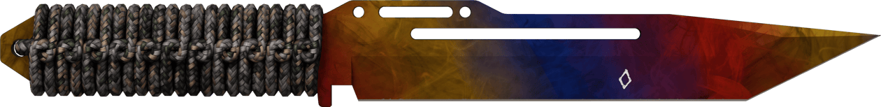 Preview image 1 of ★ StatTrak™ Paraşüt Kordonu Saplı Bıçak | Solgun Mermer (Fabrikadan Yeni Çıkmış)