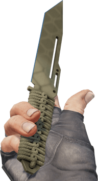 Preview image 3 of ★ StatTrak™ Paraşüt Kordonu Saplı Bıçak | Safari Ağı (Fabrikadan Yeni Çıkmış)