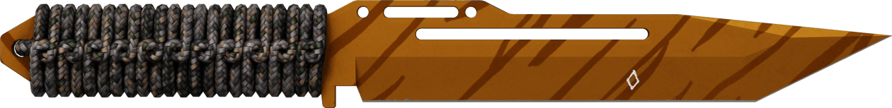 Preview image 1 of ★ StatTrak™ Paraşüt Kordonu Saplı Bıçak | Kaplan Dişi (Az Aşınmış)