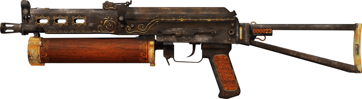 Preview image 1 of StatTrak™ PP-Bizon | Antique (ใหม่จากโรงงาน)