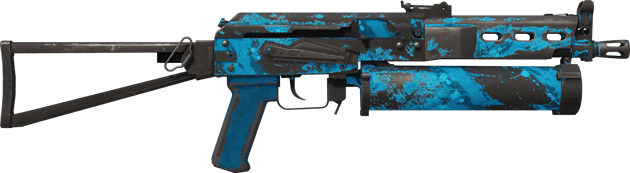 Preview image 2 of StatTrak™ PP-Bizon | 藍紋 (戰痕累累)