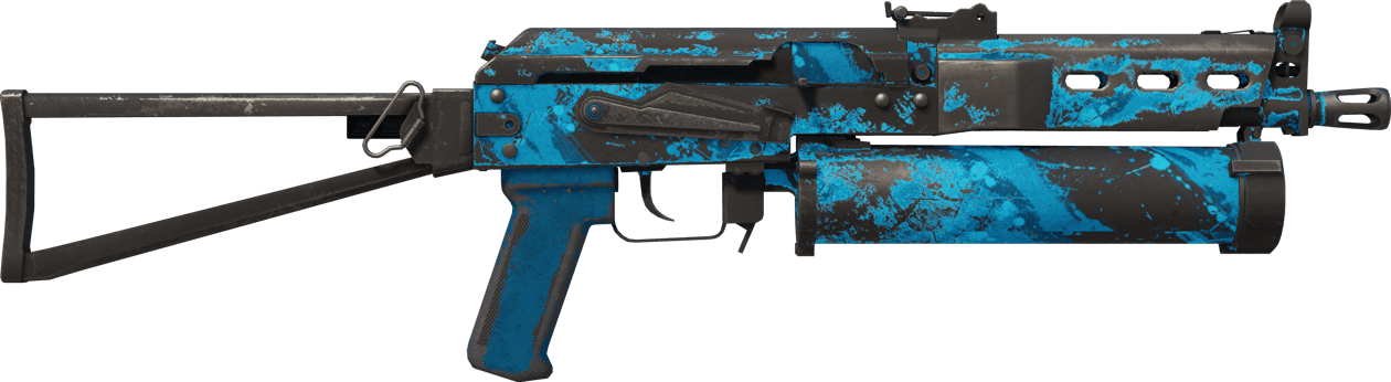 Preview image 2 of StatTrak™ PP-Bizon | Blue Streak (BS - Mòn qua thực chiến)
