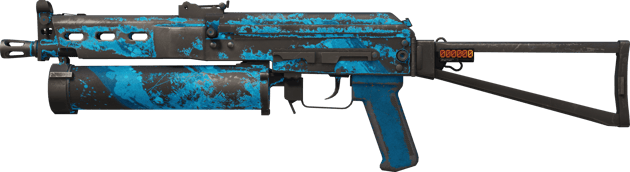 StatTrak™ PP-Bizon | 藍紋 (戰痕累累)