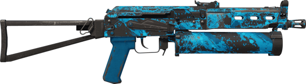 Preview image 2 of StatTrak™ PP-Bizon | Blaue Streifen (Abgenutzt)
