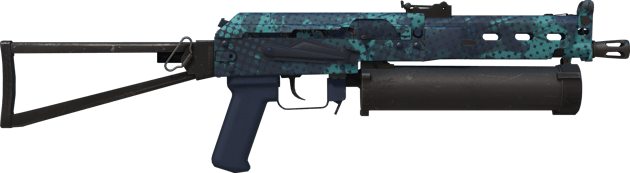 Preview image 2 of StatTrak™ PP-Bizon | Koboltinsininen rasteri (Suoraan tehtaalta)