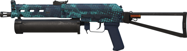 StatTrak™ PP-Bizon | Koboltinsininen rasteri (Suoraan tehtaalta)