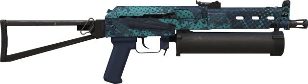Preview image 2 of StatTrak™ PP-Bizon | Koboltinsininen rasteri (Vähän käytetty)