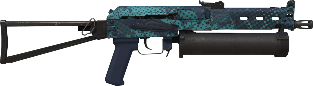 Preview image 2 of StatTrak™ PP-Bizon | 雙鈷色調 (輕微磨損)