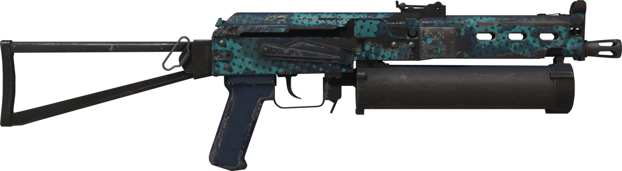 Preview image 2 of StatTrak™ PP-Bizon | Koboltinsininen rasteri (Aikansa elänyt)