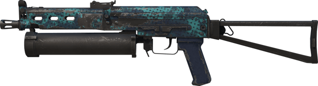 StatTrak™ PP-Bizon | Koboltinsininen rasteri (Aikansa elänyt)