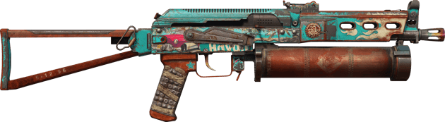 Preview image 2 of StatTrak™ PP-Bizon | 엠바고 (전투로 닳고 닳은)