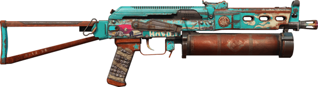 Preview image 2 of StatTrak™ PP-Bizon | Embargo (FT - Qua thực chiến)