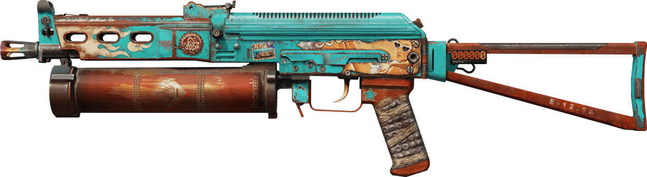 Preview image 1 of StatTrak™ PP-Bizon | Embargo (Testato sul campo)