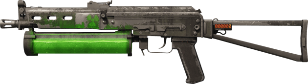 StatTrak™ PP-Bizon | Fuel Rod (戦いで傷ついた)