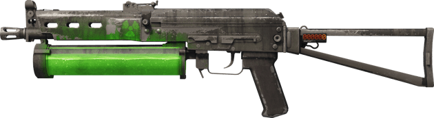 StatTrak™ PP-Bizon | 核燃料棒 (破损不堪)