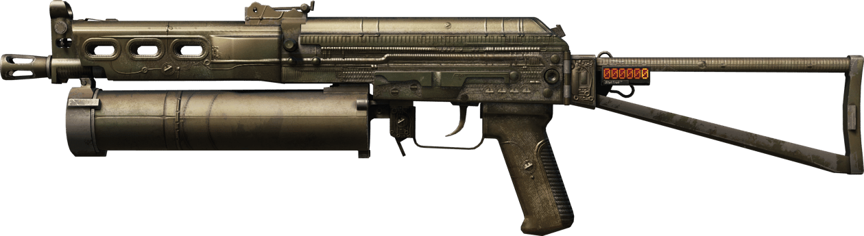 Preview image 1 of StatTrak™ PP-Bizon | Harvester (Well-Worn)