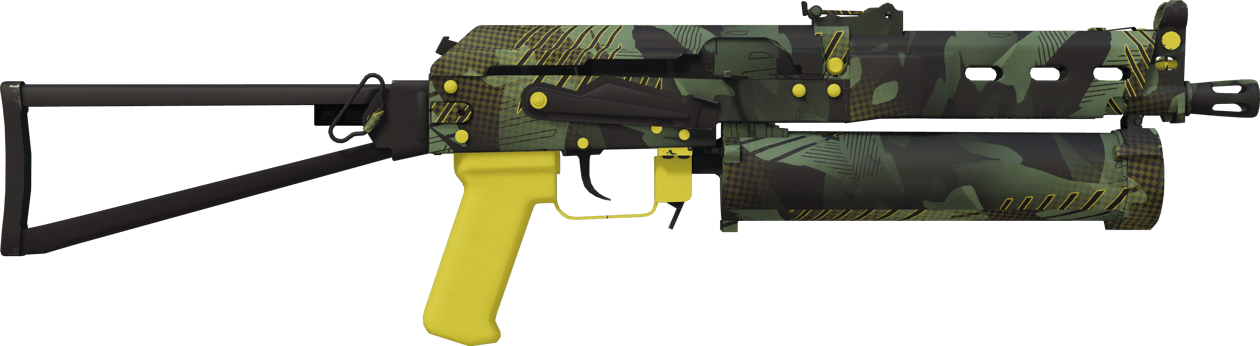 Preview image 2 of StatTrak™ PP-Bizon | Jungle Slipstream (未使用)