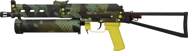 StatTrak™ PP-Bizon | Jungle Slipstream (未使用)