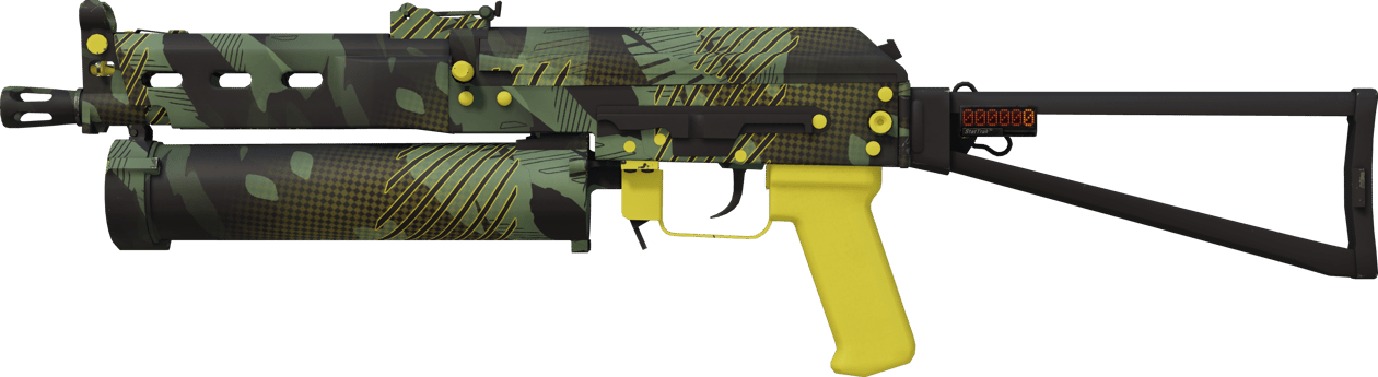 Preview image 1 of StatTrak™ PP-Bizon | Jungle Slipstream (未使用)