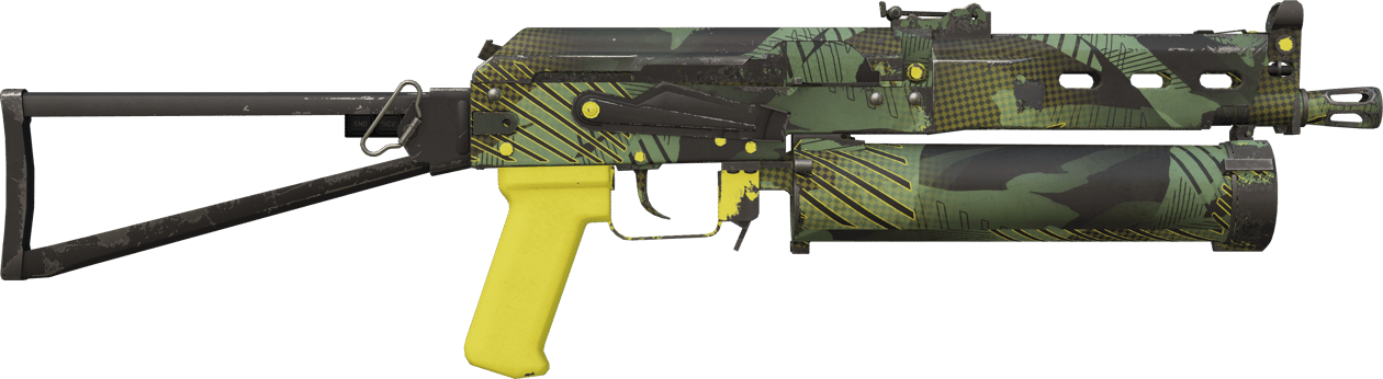 Preview image 2 of StatTrak™ PP-Bizon | Jungle Slipstream (実地試験済み)