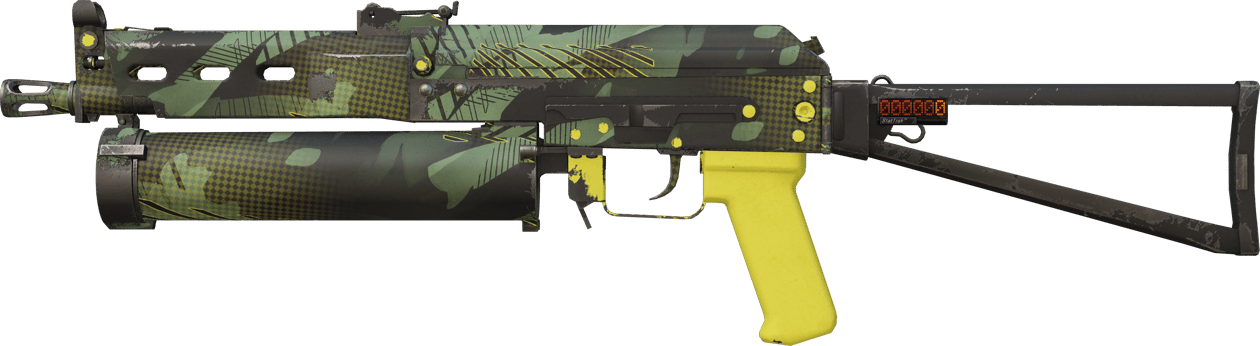 Preview image 1 of StatTrak™ PP-Bizon | Jungle Slipstream (実地試験済み)