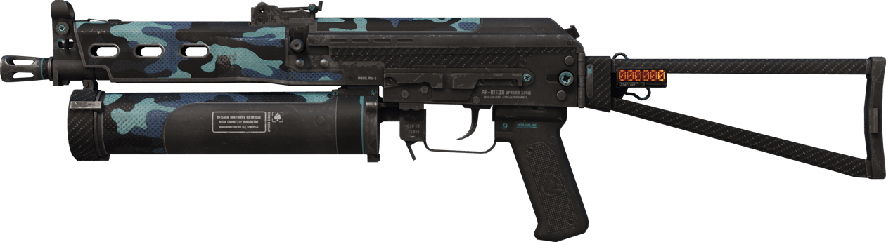 Preview image 1 of StatTrak™ PP-Bizon | Night Riot (FT - Qua thực chiến)