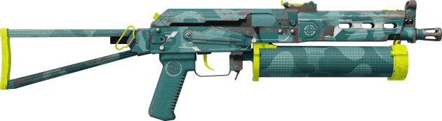 Preview image 2 of StatTrak™ PP-Bizon | 真光層 (重度磨損)