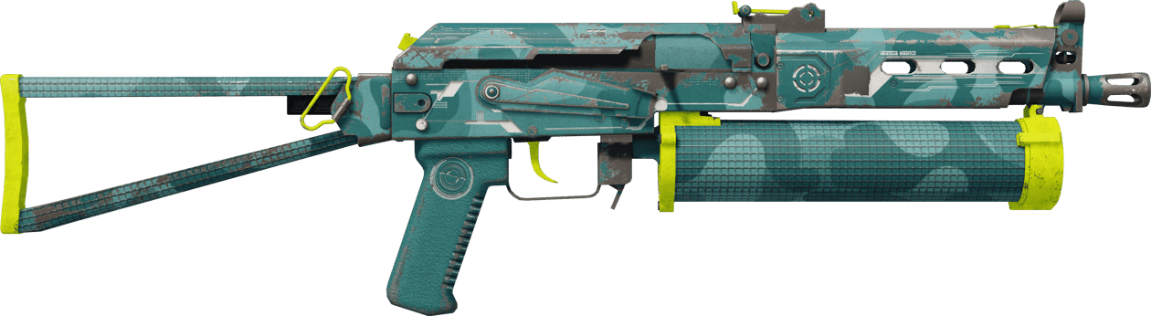 Preview image 2 of StatTrak™ PP-Bizon | Photic Zone (Well-Worn)