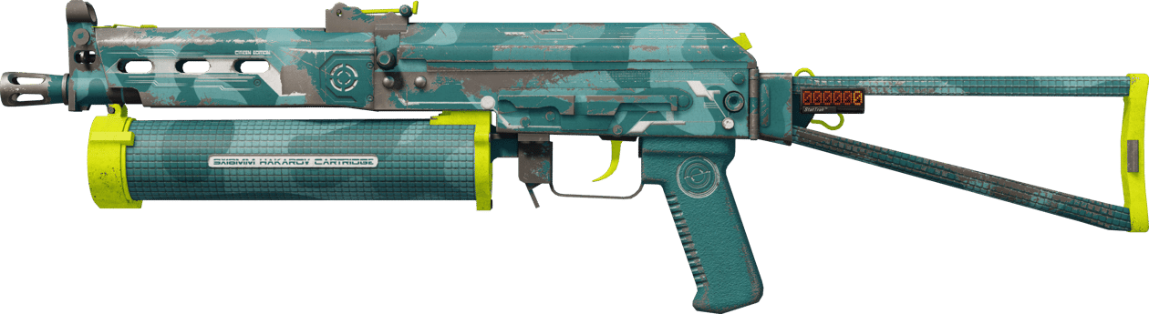 Preview image 1 of StatTrak™ PP-Bizon | Photic Zone (Well-Worn)