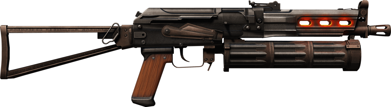 Preview image 2 of StatTrak™ PP-Bizon | Runic (ผ่านการทดสอบภาคสนาม)