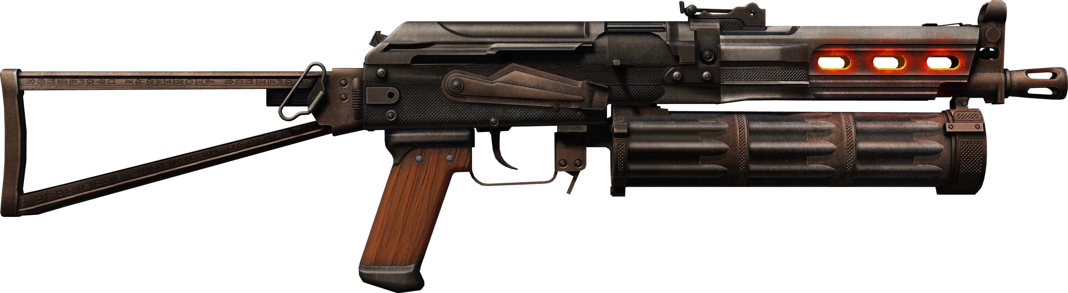 Preview image 2 of StatTrak™ PP-Bizon | Runic (Well-Worn)
