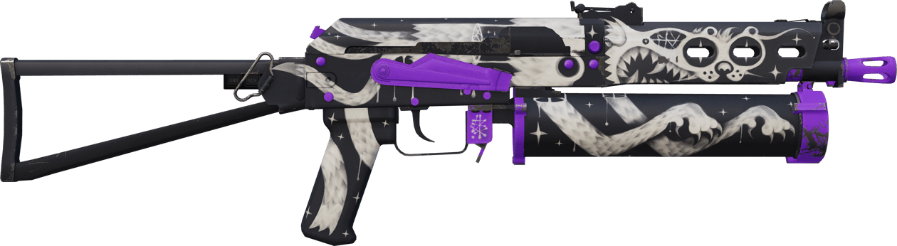 Preview image 2 of StatTrak™ PP-Bizon | Space Cat (FN - Mới cứng)