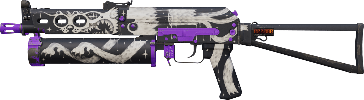 Preview image 1 of StatTrak™ PP-Bizon | Space Cat (MW - Trầy ít)