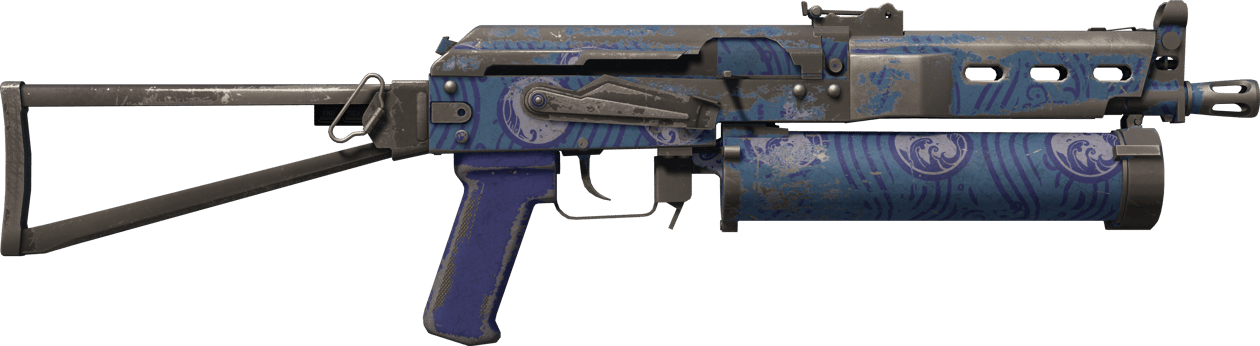 Preview image 2 of StatTrak™ PP-Bizon | 水纹之印 (战痕累累)