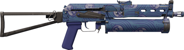Preview image 2 of StatTrak™ PP-Bizon | Emblema de agua (Algo desgastado)