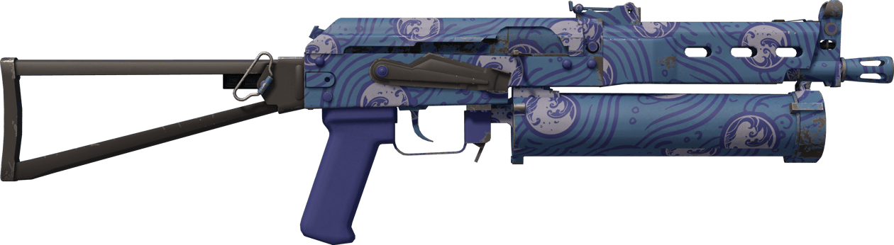 Preview image 2 of StatTrak™ PP-Bizon | 물의 인장 (거의 깨끗한)