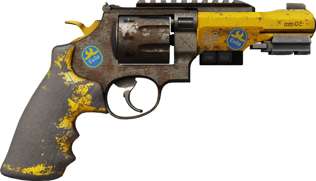 Preview image 2 of StatTrak™ R8 Revolver | Cañón banana (Deplorable)