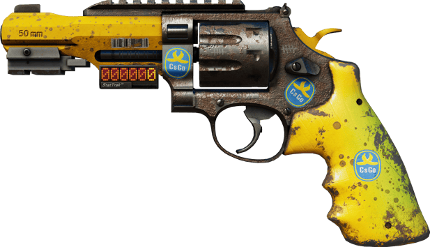 StatTrak™ R8 Revolver | 바나나 캐논 (현장에서 쓰인)