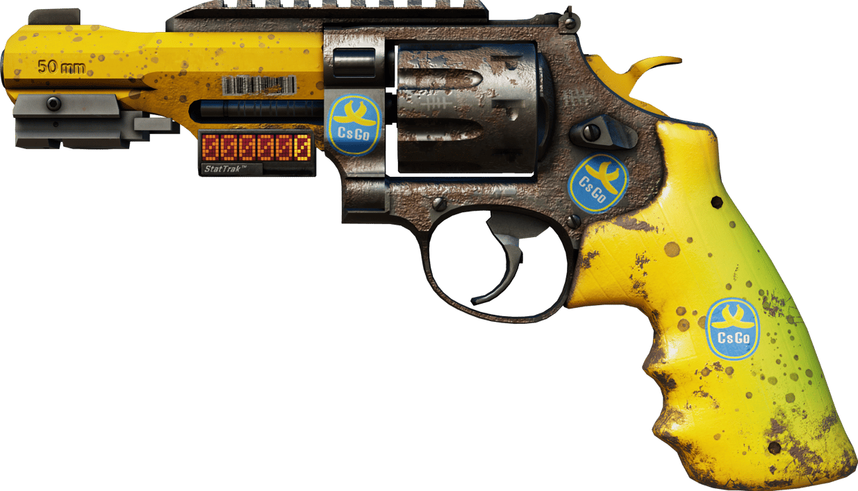 Preview image 1 of StatTrak™ R8 Revolver | Banana Cannon (MW - Trầy ít)