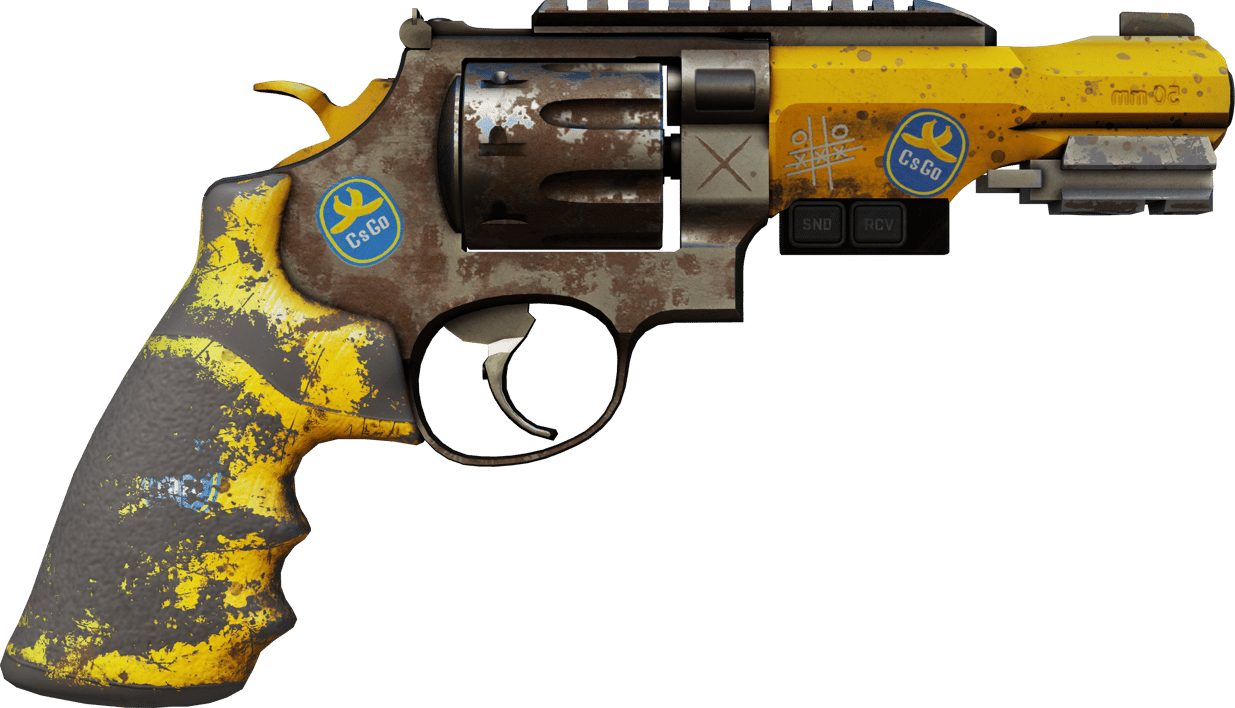 Preview image 2 of StatTrak™ R8 Revolver | 바나나 캐논 (꽤 닳은)