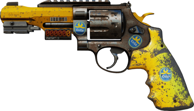 StatTrak™ R8 Revolver | 바나나 캐논 (꽤 닳은)