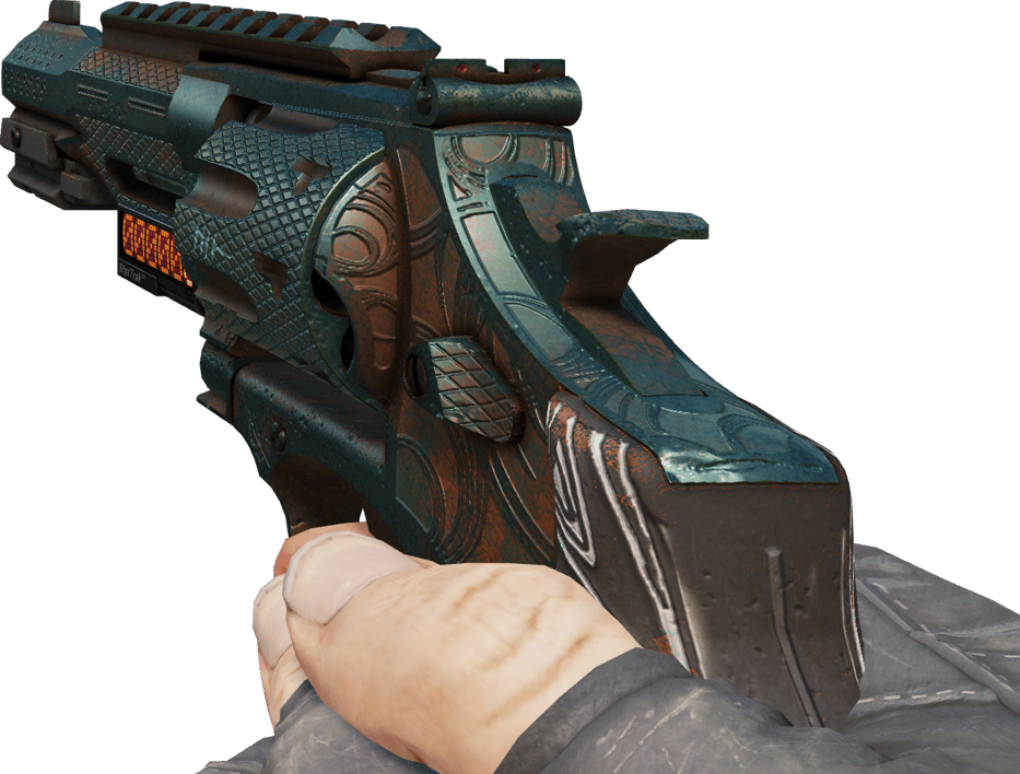 Preview image 3 of Súng lục R8 (StatTrak™) | Bone Forged (BS - Mòn qua thực chiến)