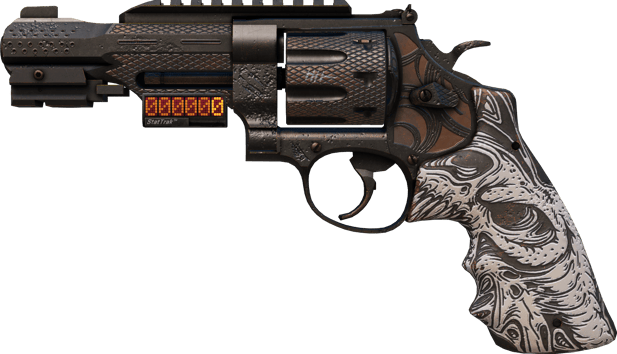 StatTrak™ R8 Revolver | Bone Forged (Nuovo di fabbrica)