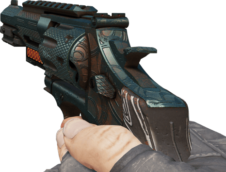 Preview image 3 of StatTrak™ R8 Revolver | Bone Forged (Consumato)