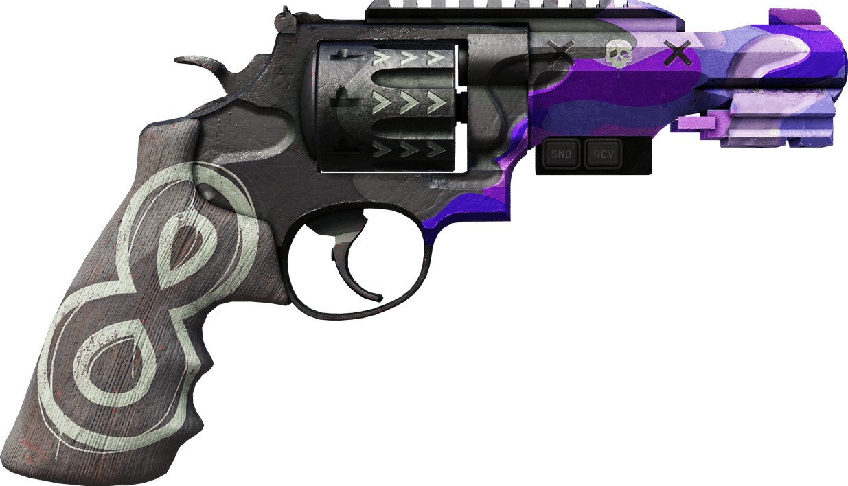 Preview image 2 of StatTrak™ R8 Revolver | Crazy 8 (Com Pouco Uso)