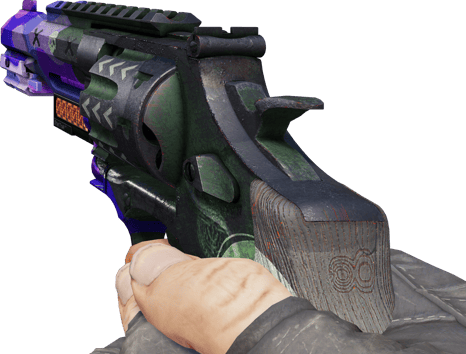 Preview image 3 of StatTrak™ R8 Revolver | 疯狂老八 (破损不堪)