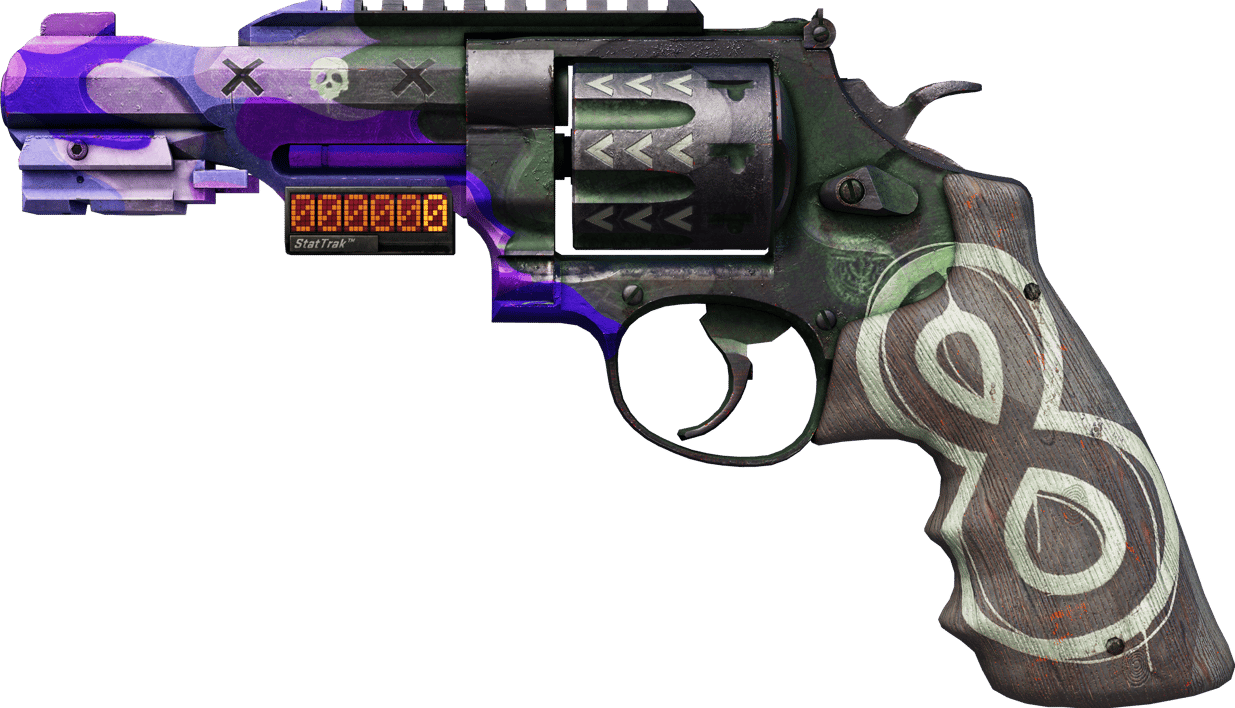 Preview image 1 of StatTrak™ R8 Revolver | Grand huit (Usée)