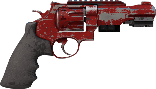 Preview image 2 of StatTrak™ R8 Revolver | 深红之网 (战痕累累)