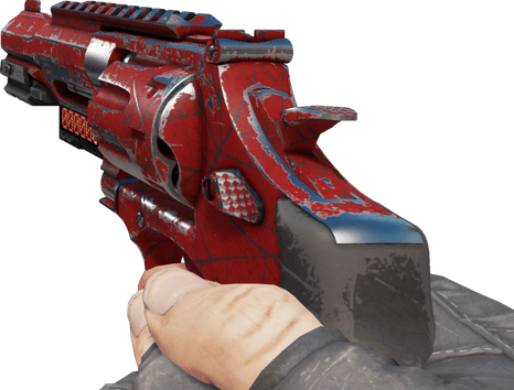 Preview image 3 of StatTrak™ R8 Revolver | 深红之网 (战痕累累)