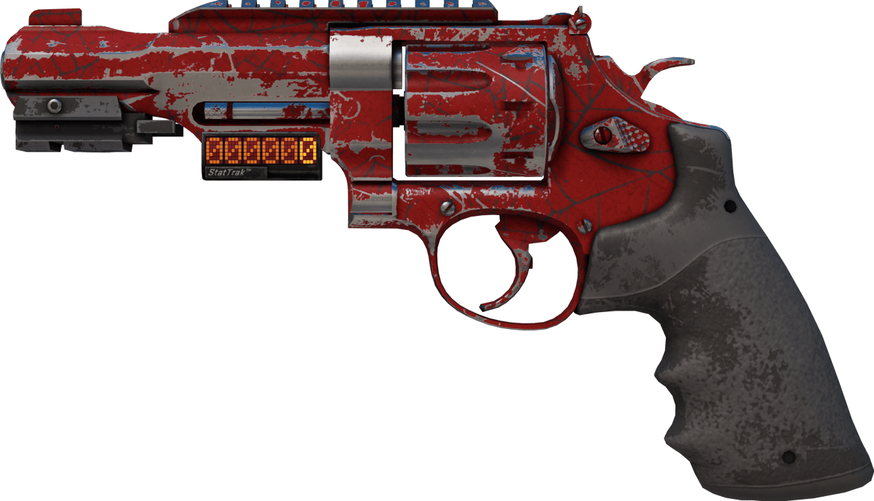 Preview image 1 of StatTrak™ R8 Revolver | Crimson Web (Gasto)